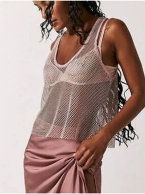 Free People Intimately Filter Finish Cami in Pretty Petals -Size XS NWT